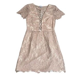 Lace Up Tobi Mini Dress